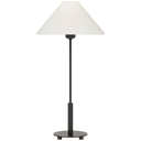 Hackney 24" Cordless Buffet Lamp | Bronze | Linen Shade