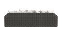 Cabo Sofa in Soothe Pearl w/ Flange Welt