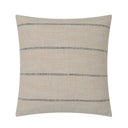 Montana Decorative Pillow | Charcoal Stripe