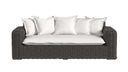Cabo Loveseat in Soothe Pearl w/ Flange Welt