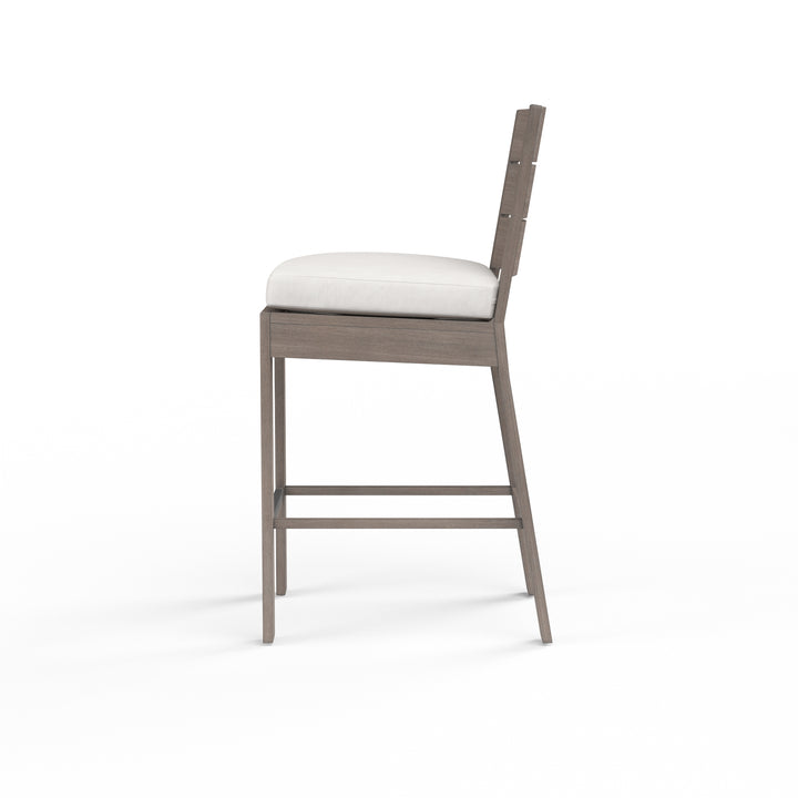 Laguna Barstool in Canvas Flax