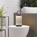 Tawa Accent Rechargeable Table Lamp Black 2700K 90 CRI wall charger included