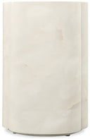 Eleana Accent Table | Faux Onyx Water-Transfer
