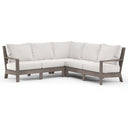 Laguna Sectional in Canvas Flax, No Welt
