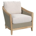 Cambria Club Chair in Canvas Canvas w/ Self Welt