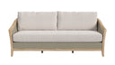 Cambria Sofa in Canvas Canvas w/ Self Welt