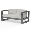 Redondo Loveseat in Cast Silver, No Welt