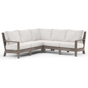 Laguna Sectional in Canvas Flax, No Welt