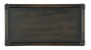 Retreat Pole Rattan Nightstand | Black Sand
