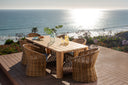 Natural Teak 96" Dining Table