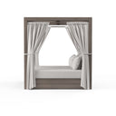 Laguna Resort King Daybed in Canvas Flax, No Welt