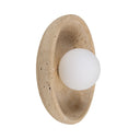Myrtos Sconce | Travertine