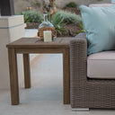 Coastal Teak End Table