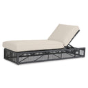 Milano Adjustable Chaise in Echo Ash w/ Self Welt