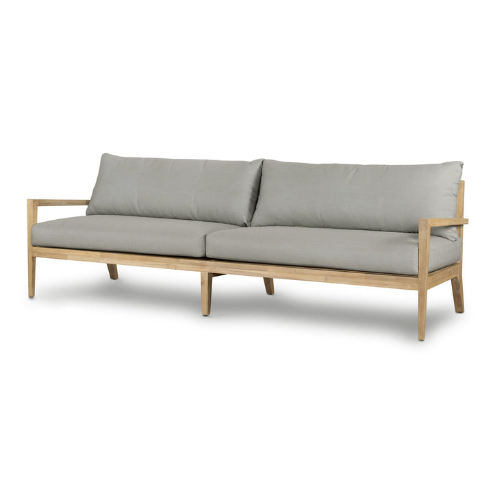 Amaya Outdoor Sofa|94" | Natural Acacia