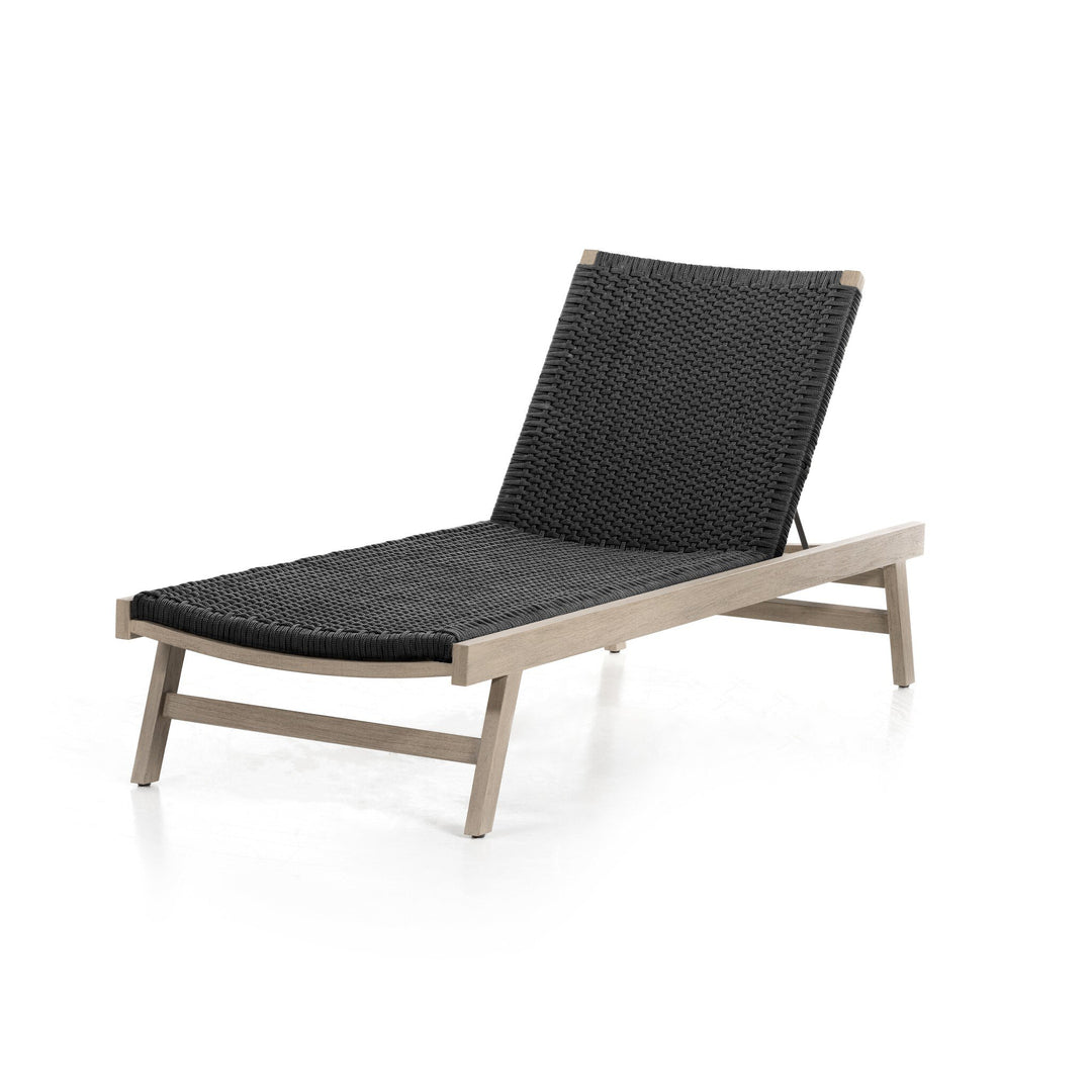 Delano Outdoor Chaise | Weathered Grey|FSC