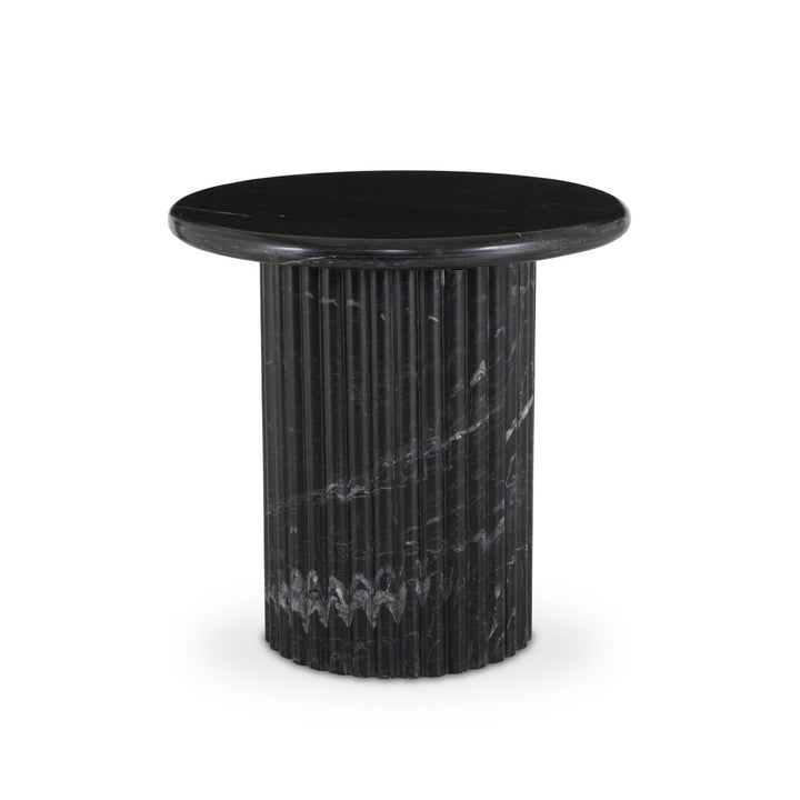 Oranda End Table | Black Marble