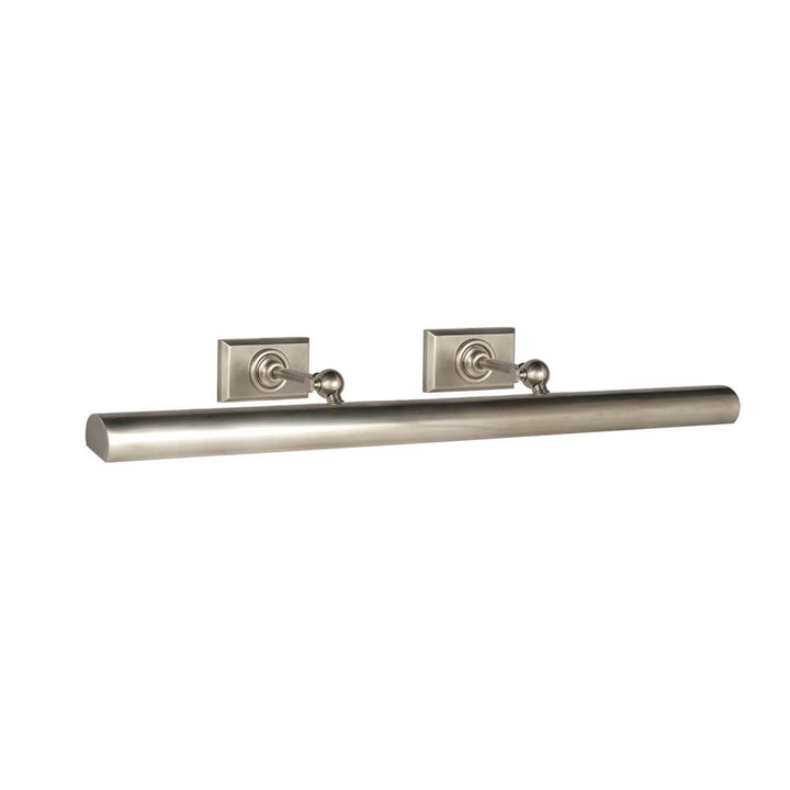 The Ambositra Picture Light is a 30 inch long wall light in an antique nickel finish.