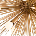 The Callaway Chandelier features 12 bulbs available in frosted or tubular.