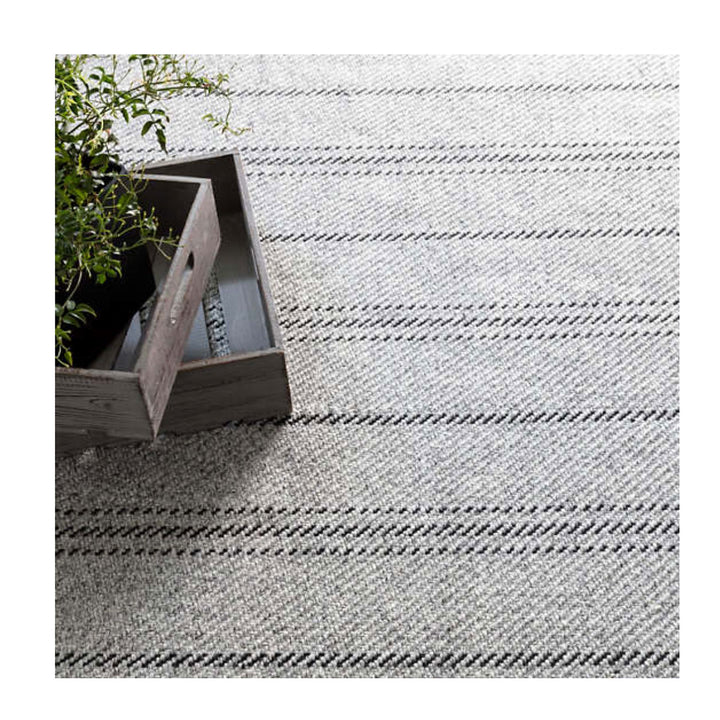 Classic Black Stripe | Indoor / Outdoor Rug – West of Main