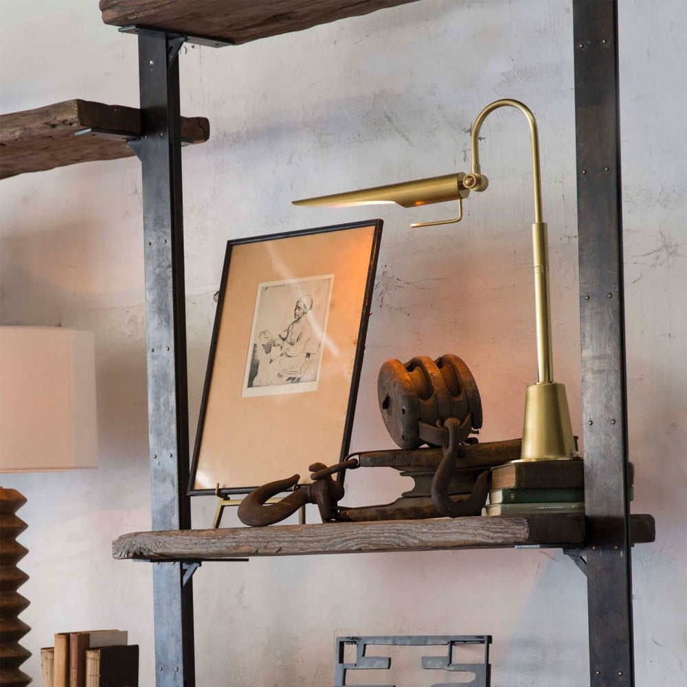 This lamp offers excellent illumination to your desk and workspace or on a table in your hallway.