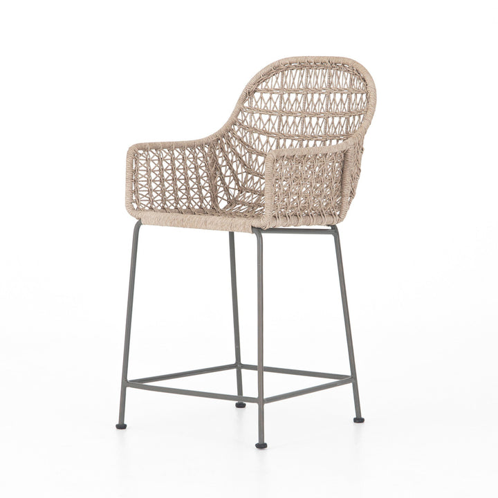 Bandera Outdoor Bar + Counter Stool | Grey Bronze