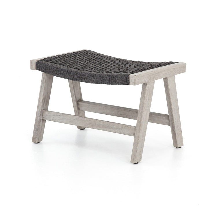 Delano Chair + Ottoman | Weathered Grey|FSC