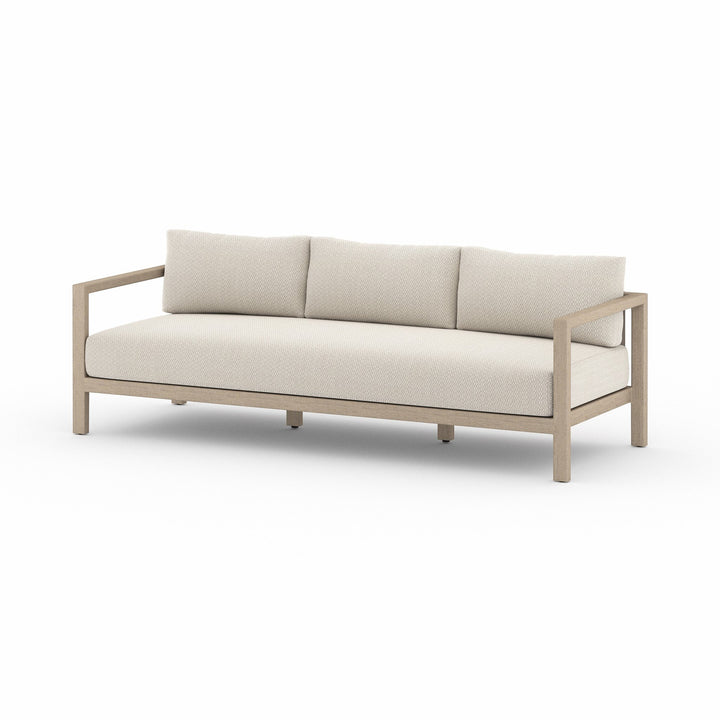 Sonoma Outdoor Sofa, Washed Brown