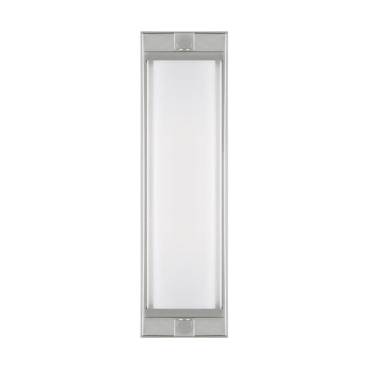 The Monterrey Wall Sconce in a polished nickel finish.