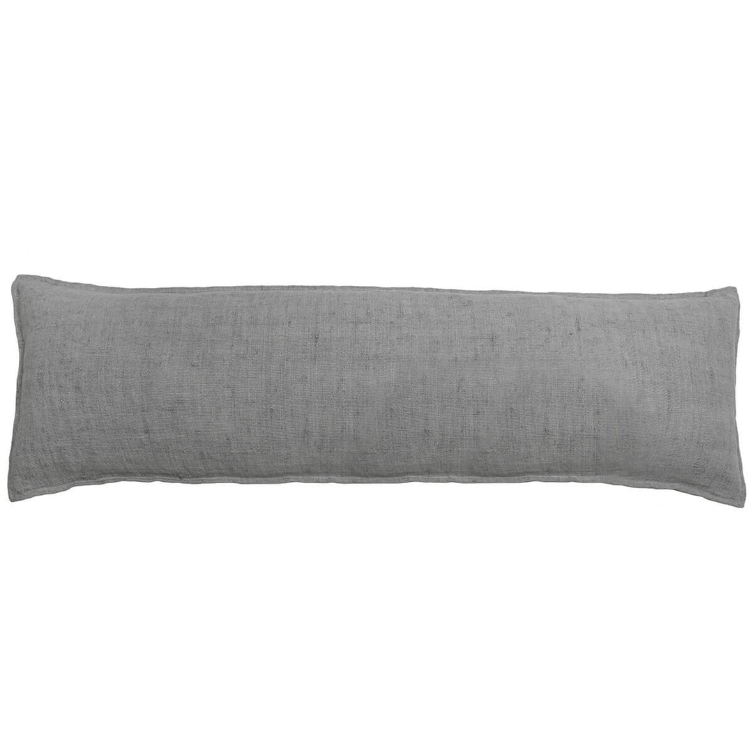 The Leon Body Pillow - Ocean is a simple ocean linen body pillow.