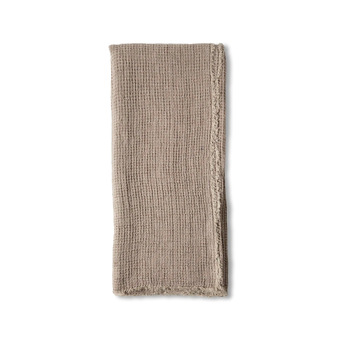 Vera Oversized Throw -Taupe - West of Main