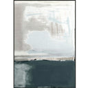 Painting on canvas of Stormy sky with grey and blue.Art Giclee on Gallery Wrapped Canvas, Artist Enhanced. 