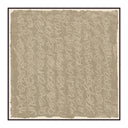 Interesting modern art piece with a taupe background, broken up by curvatures.
