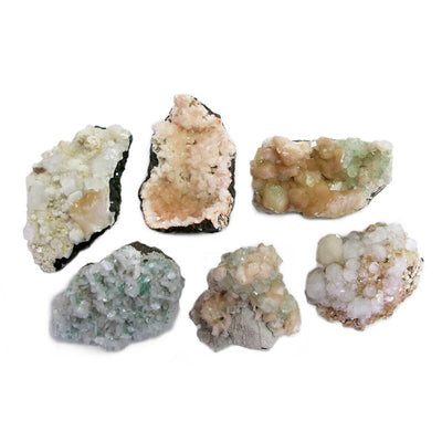 Various specimens of Zeolite Crystal.